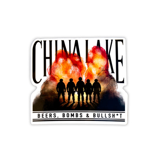 "CHINA LAKE"STICKER