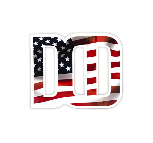 "DCD FLAG" STICKER