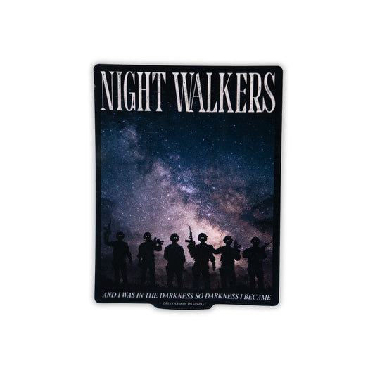 "NIGHTWALKER" STICKER