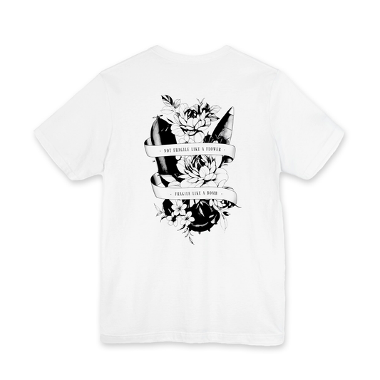 "FRAGILE" TEE